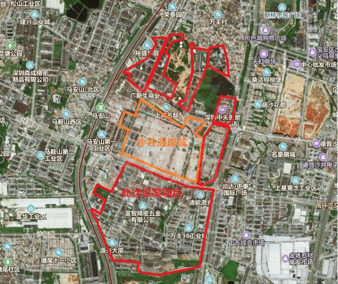 深圳市沙井最新規(guī)劃圖揭秘，沙井新篇的溫馨日常