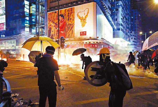 香港最新暴徒的溫馨日常觀察
