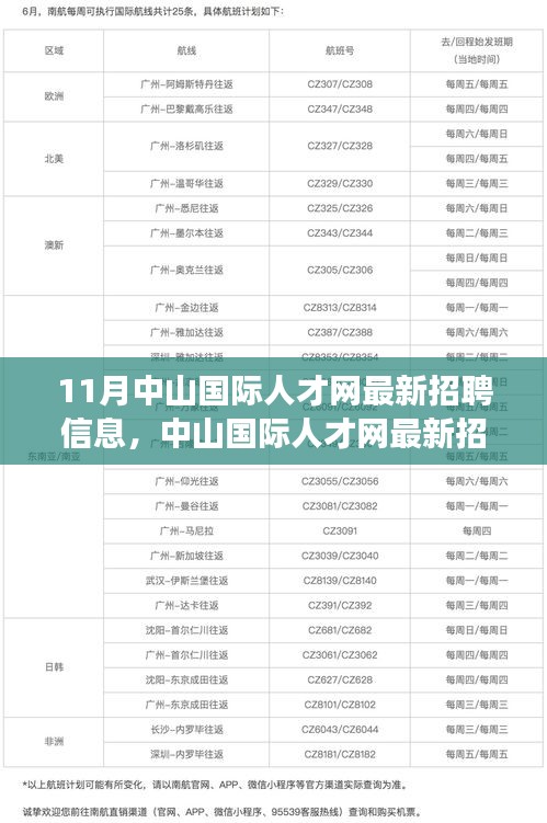 中山國(guó)際人才網(wǎng)最新招聘信息解析與觀點(diǎn)闡述