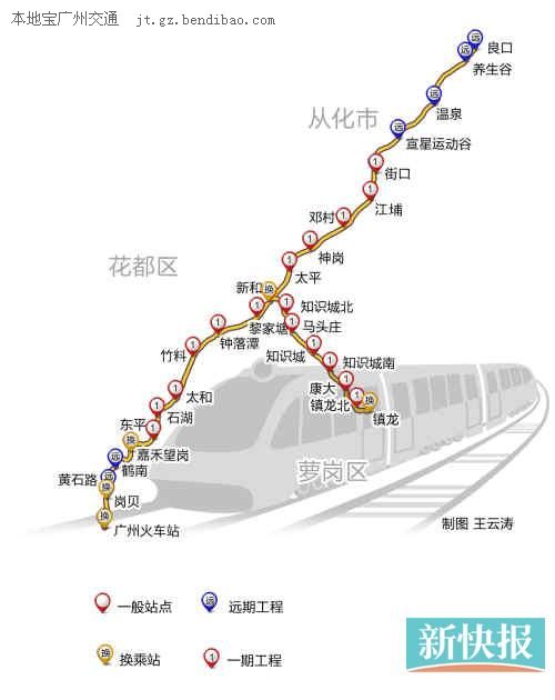 廣州地鐵14號線最新線路圖詳解與深度分析