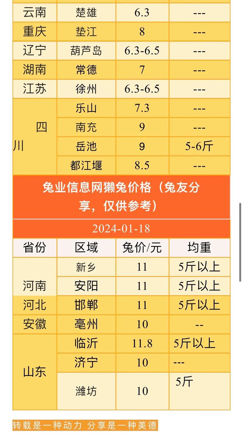 野兔最新價(jià)格觀點(diǎn)論述解析