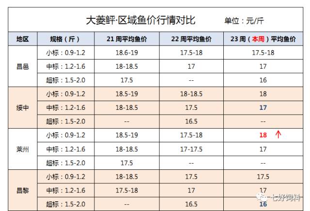 時代背景下的市場觀察，大菱鲆最新價格分析